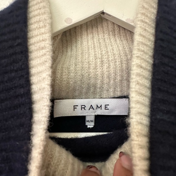 FRAME Denim Women’s High Low Boxy Sweater Size M - Picture 10 of 10